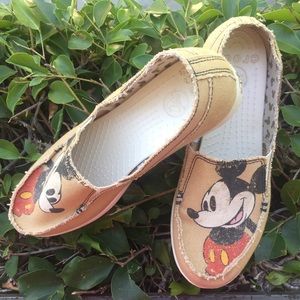 Disney Mickey Mouse Crocs Slip On